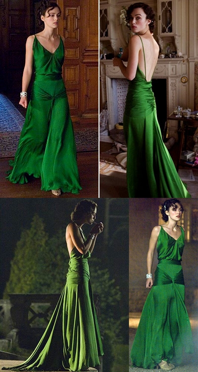 Keira Knightley Dress In Atonement. Inspiration: Keira Knightley