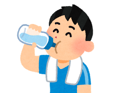 【ベストコレクション】 水分補給 熱中 症 イラスト 無料 991042