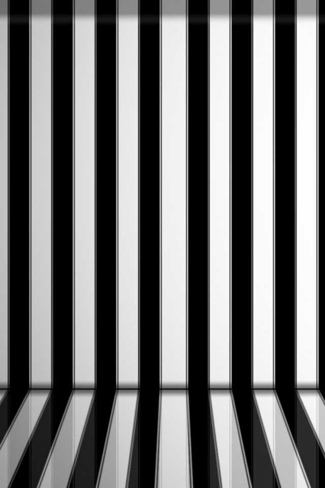 3D Black and White Stripes