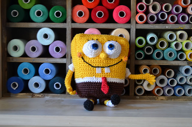 Crochet SpongeBob handmade by TomToy