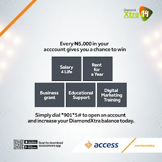 DiamondXtra Season 14: Access Bank to Splash N270m and Free Digital Marketing Training for 14,000 Customers
