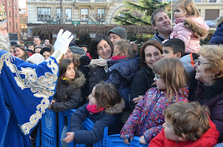 Recibimiento a los Reyes Magos en Barakaldo