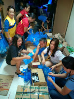 Consolacionanons repacking goods for Boholanos