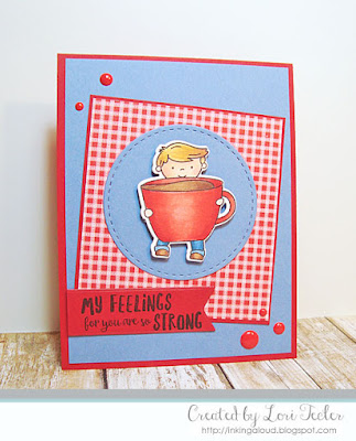 My Feelings for You Are So Strong card-designed by Lori Tecler/Inking Aloud-stamps from Neat and Tangled