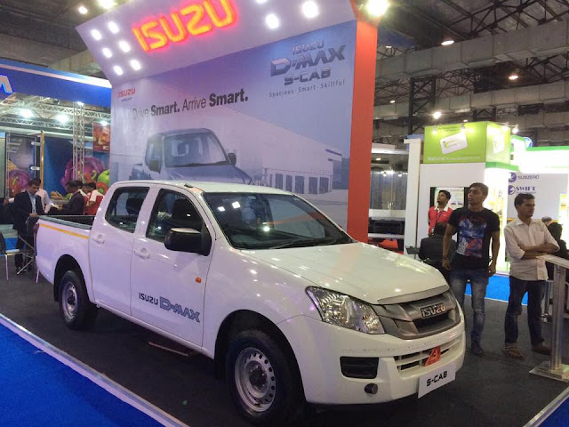 ISUZU D-MAX S-CAB and D-MAX Regular Cab showcased at the India Cold Chain Show