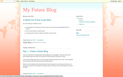 My Future Blog Example