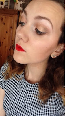 Summer makeup look