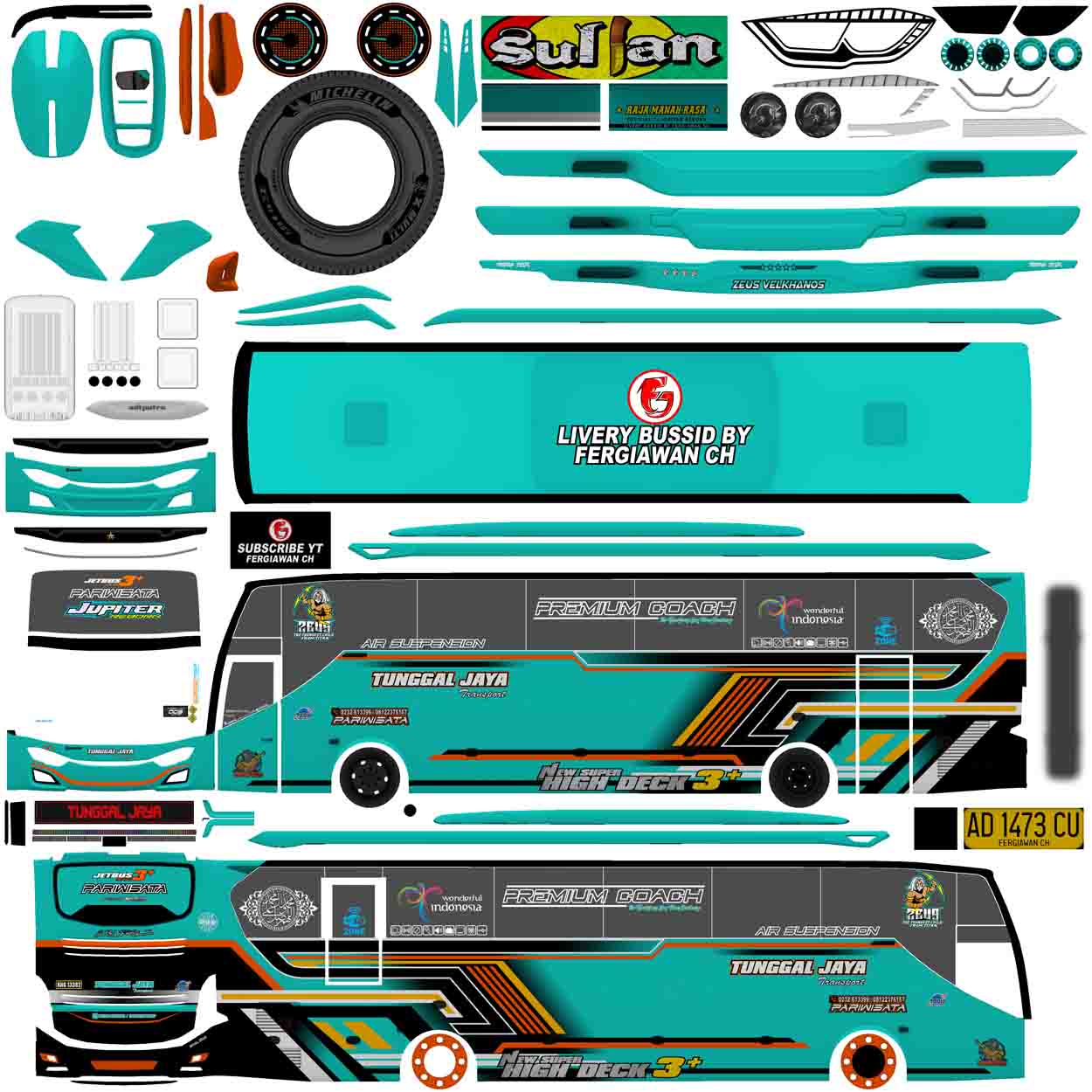 bus jetbus 3 livery bussid tunggal jaya jupiter