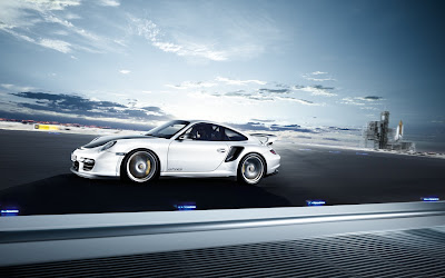 2011 Porsche 911 GT2 RS Side Action View