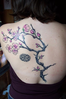 Upper Back Japanese Tattoos With Image Cherry Blossom Tattoo Designs Especially Upper Back Japanese Cherry Blossom Tattoos For Female Tattoo Gallery 2