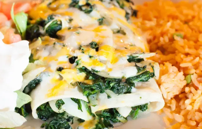 Spinach Enchiladas Recipe