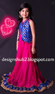 Kids Lehenga Blouse Designs