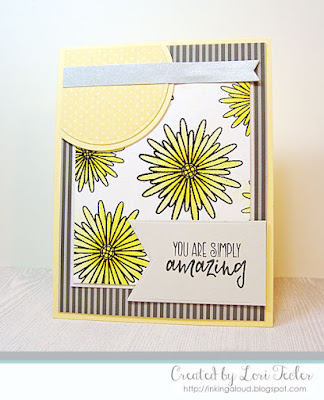 You Are Simply Amazing card-designed by Lori Tecler/Inking Aloud-stamps from Verve Stamps