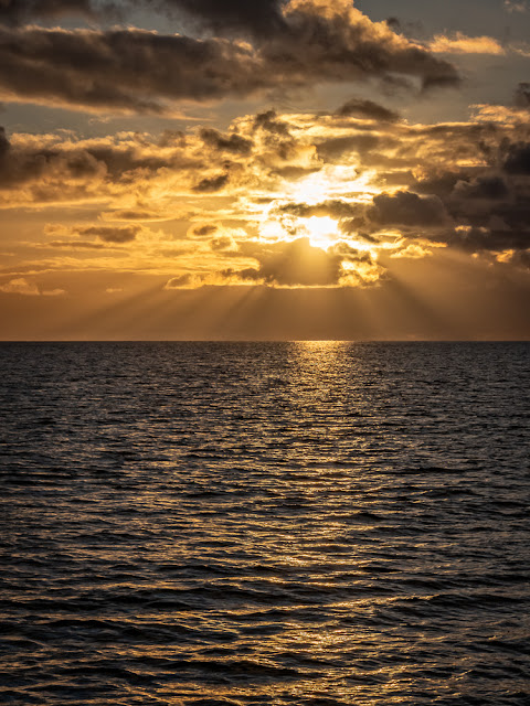 Another view of sunset on the Solway Firth