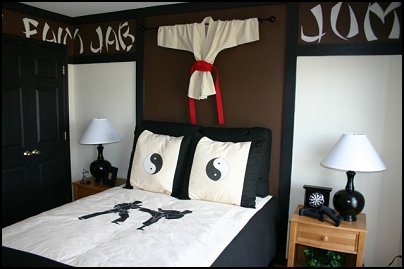 Decorating theme bedrooms - Maries Manor: martial arts theme bedrooms