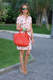 Steve Madden shoes, red hot chili peppers dress, happiness dress, Longchamp bag, Fashion and Cookies, fashion blogger