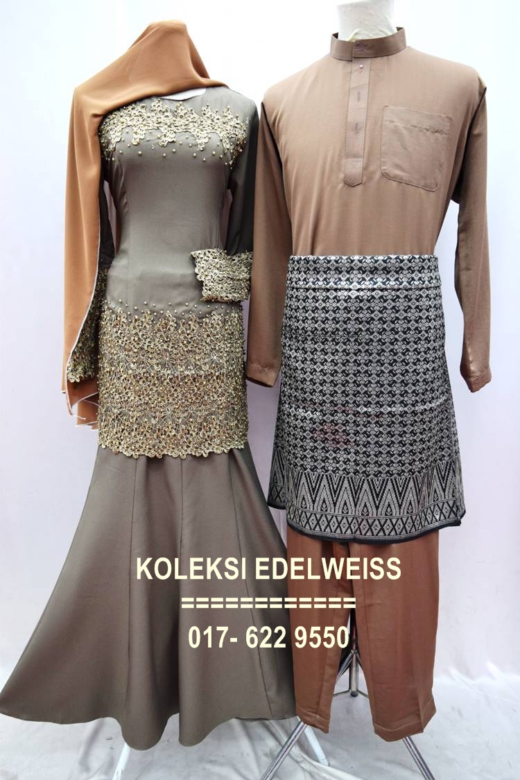 KOLEKSI EDELWEISS Baju Kurung Moden Baju Pengantin Tunang 