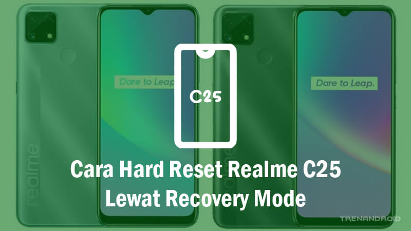 Cara Hard Reset Realme C25 Lewat Recovery Mode