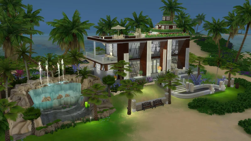 The Sims 4 Residential Lot