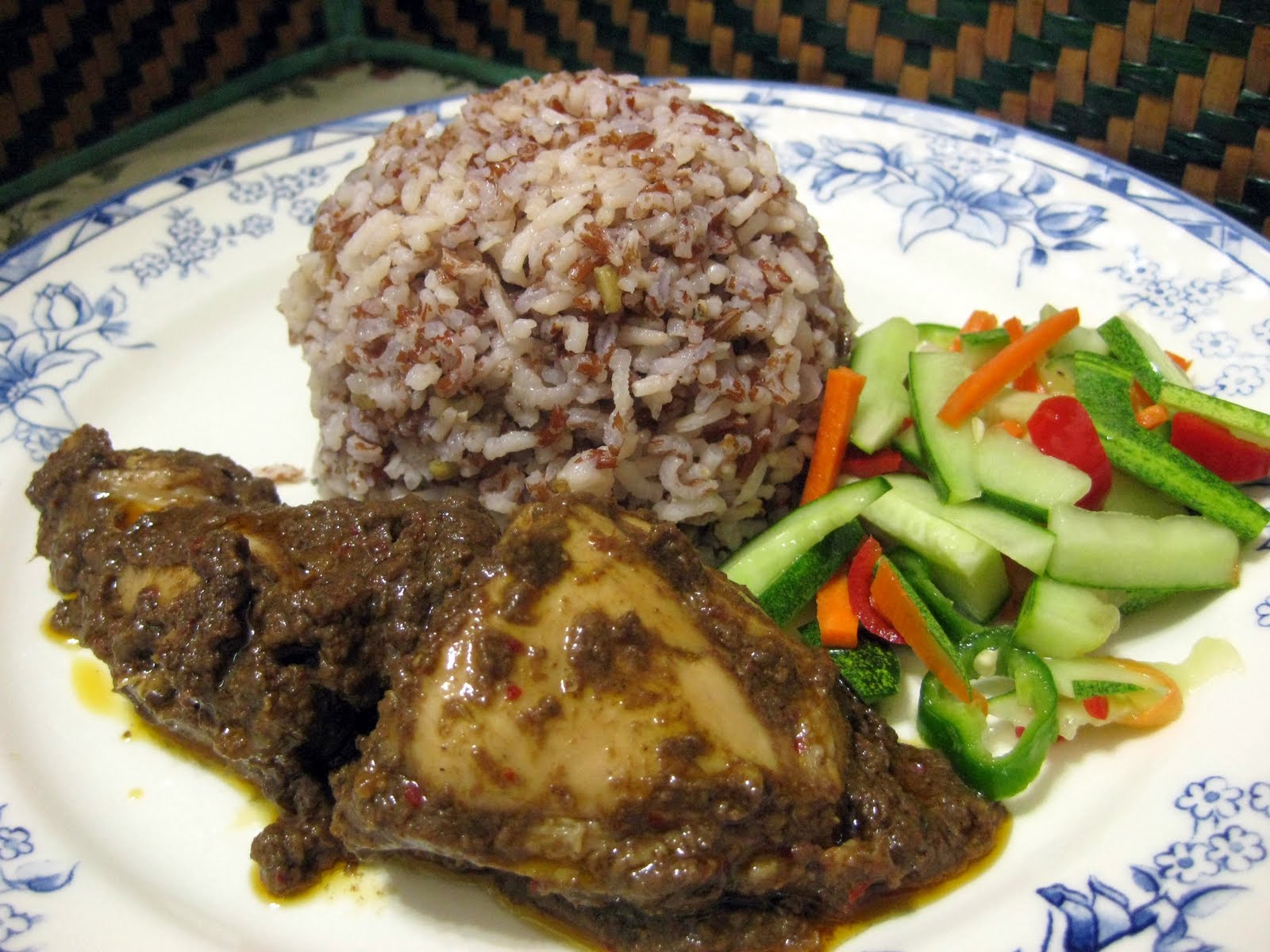 RESEPI NANNIE: Nasi dagang dengan ayam kerutuk