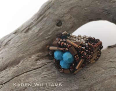 an alternate view of the Robin's Nest ring by Karen Williams