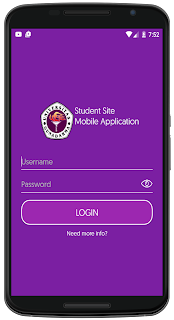 Student Site Mobile App