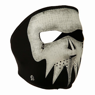 Glow in the Dark Biker Mask