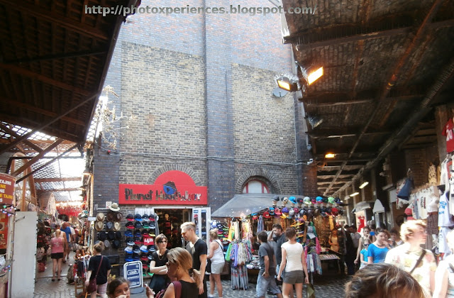 Sunday afternoon at Stables Market. Domingo por la tarde en el Stables Market.