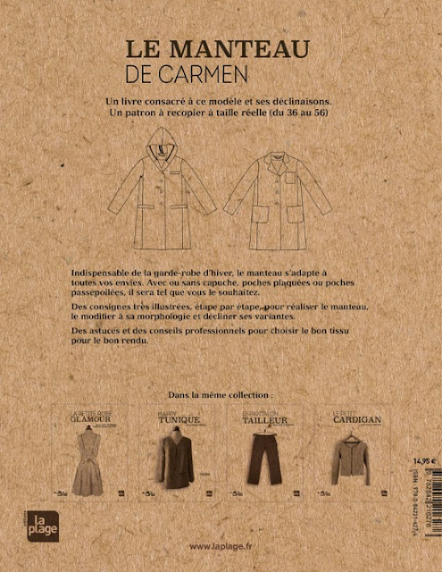 Le Manteau de Carmen Couverture Dos