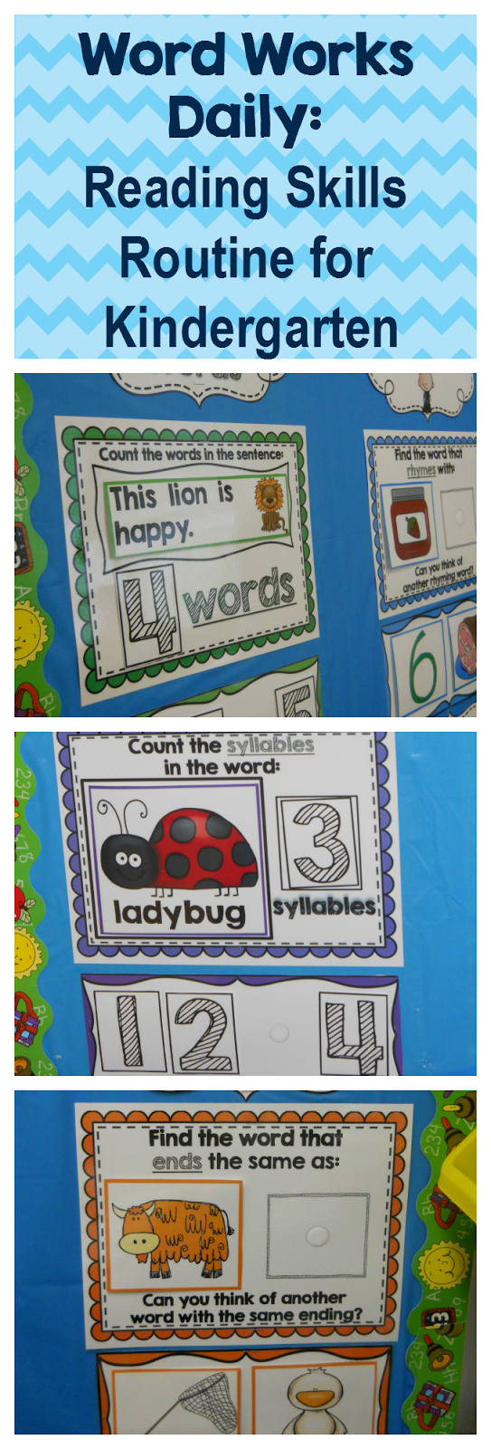 My Kindergarten Obsession : Word Works Daily: Reading ...