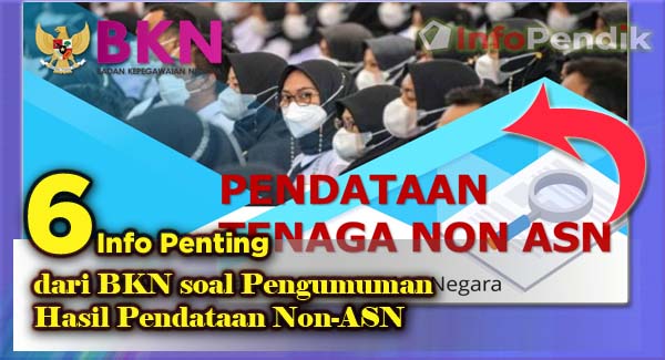 Hari Ini! 6 Info Penting dari BKN soal Pengumuman Hasil Pendataan Non-ASN