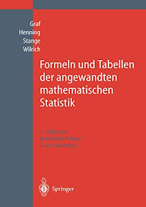 Formeln und Tabellen der angewandten mathematischen Statistik (German Edition)