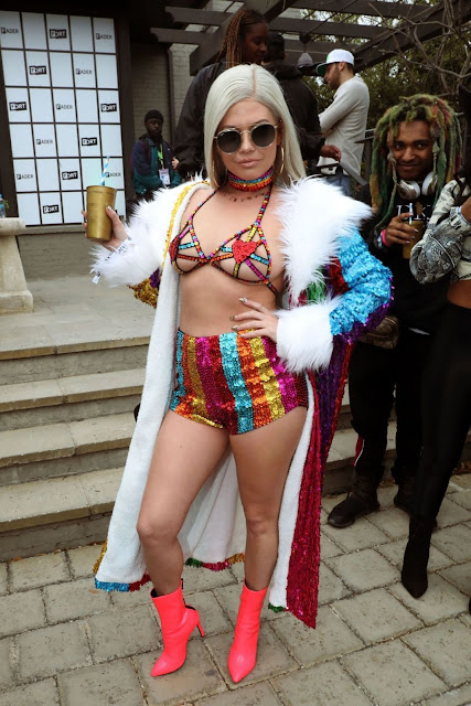 Chanel West Coast at Fader Fort 2019 in New York 2019