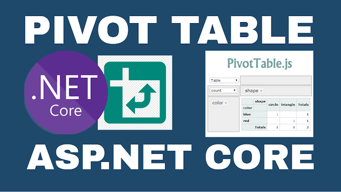 How to Use Pivot Table in ASP.NET Core