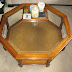 Octagon Glass Coffee Table