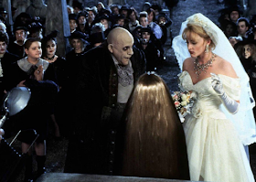 Uncle Fester and Debbie in Addams Family Values
