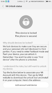 status lock bootloader di hp xiaomi