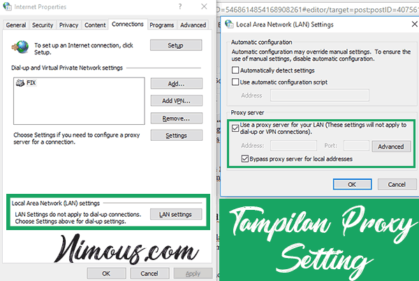 Cara Mematikan Fungsi Proxy di PC Browser