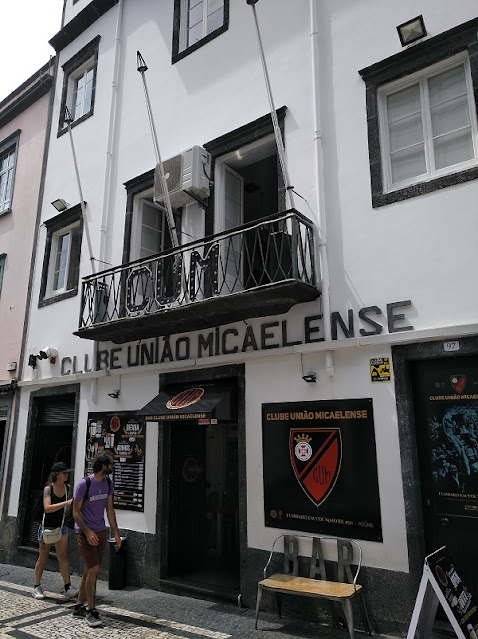 Edificio de la Union Deportiva Micaelense en Ponta Delgada