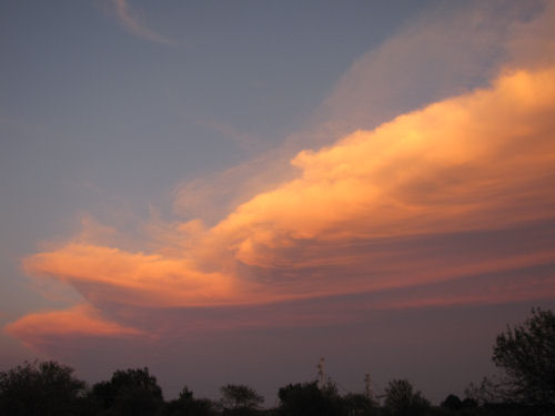 sunset clouds