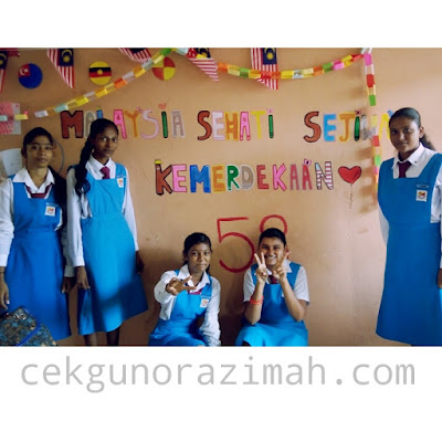 sehati sejiwa, hiasan kelas, cerita cikgu