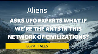 Asks UFO experts What if we’re the ants in this network of civilizations?
