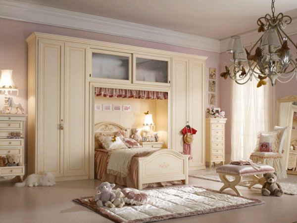 Girls Bedroom Design Idea of Luxury and Classic by Pm4-1