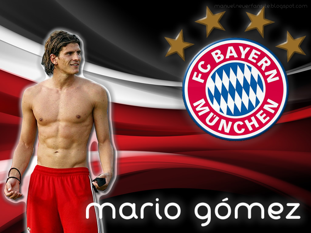Football: Mario Gomez New Nice hd Wallpapers 2013