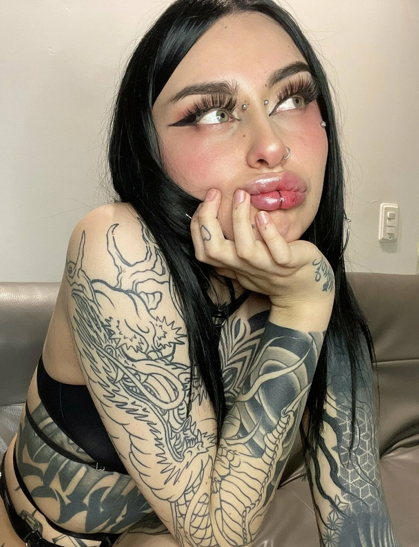 Tatuajes de dragones para mujeres