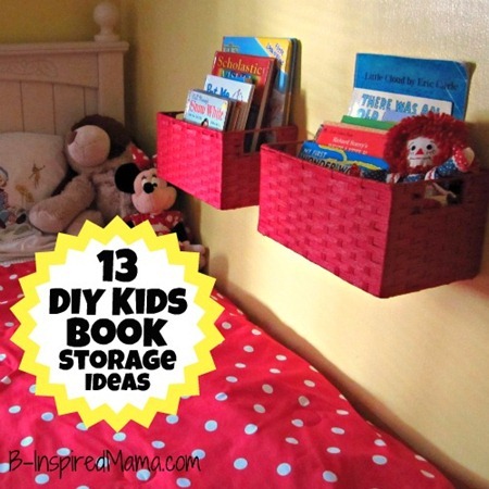 DIY Book Storage Ideas 1