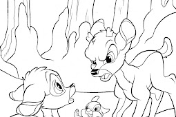 Free download walt disney characters bambi coloring for kids Complete Update 