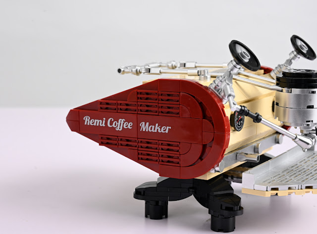 Nifeliz Coffee Machine Set & Bean Grinder Building Block Kit Compatible With Lego
