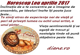 Horoscop aprilie 2017 Leu