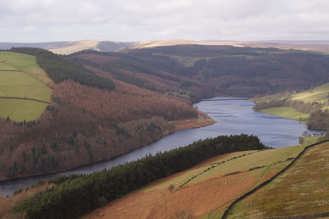 Walking in the Peak District in winter